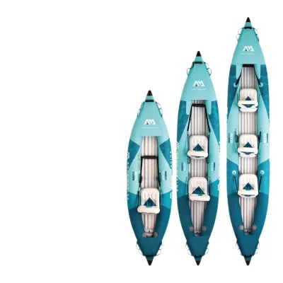 Foldable Canoe Boat Whitewater Sea Inflatable Kayak with Accessories