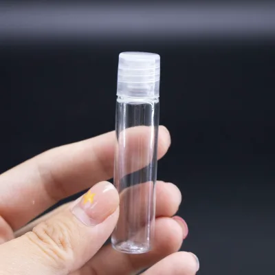 Portable Wholesale 3ML Travel Perfume Makeup Water Shower Gel Liquid Cosmetic Container Screw Cap Sample Empty Plastic Bottle