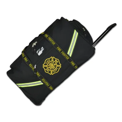 Large Firefighter Rescue Turnout Fire Gear Bag With Wheeled