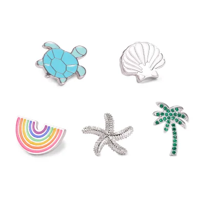 Personalized Enamel Colorful Decorative Safety Pin Schoolbag Decoration Brooch Hat Lapel Pin