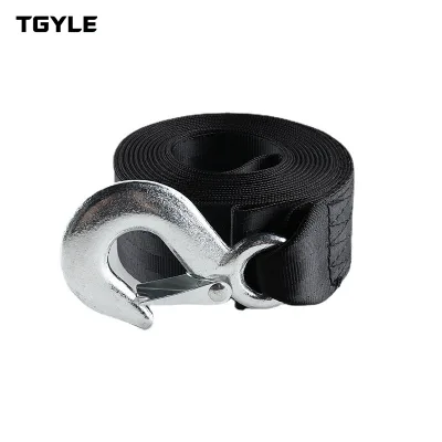 Double Layer Thickened Towing Rope Hook, Car Towing Rope Winch Strap, Bundling Rope Car Cargo Towing Rope