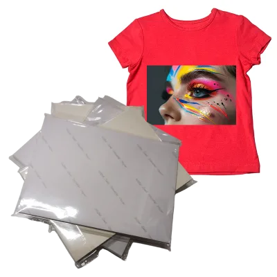 UNEWPRINT Zhejiang Factory 50 Sheets 20 Sheets 10 Sheets A4 Dark Transfer Paper Using Pigment Ink for Dark Color Fabric