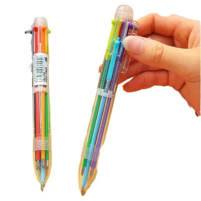 Wholesale Promotional Items Multicolor Plastic Ballpoint Pens Set Custom Cheap Retractable Luxury 0.5 Repill Ballpoint Pens
