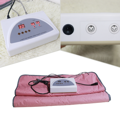 BTWS Detox Sauna Cover Blanket with Zipper Lymph Drainage Body Slimming Flame Retardant Sauna Blanket