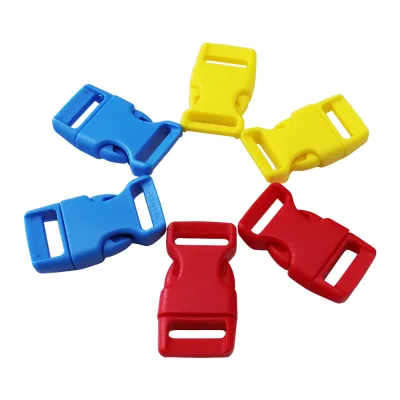 Buckle Flat Heavy Duty Dual Center Release Insert Adjustable Side Release Plastic Black ISO Tri Glides Plastic 6 Cm Accepable