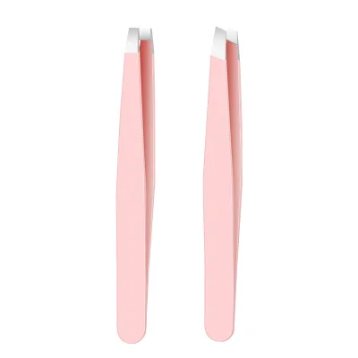 Factory Wholesale Professional Beauty Care Tools High Quality Eyebrow Tweezers Stainless Steel Tweezers for Eyelash Extension