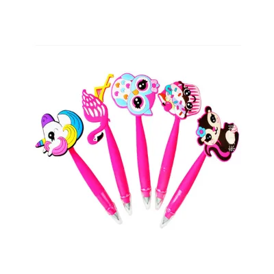 3D Pretty Pencil Topper Cartoon Chinese Shaped Animal Pen Topper