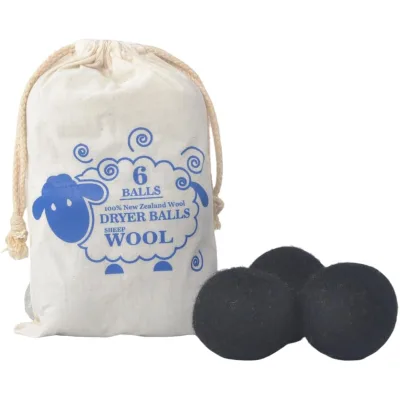 Factory Price Naturally Ecological Wool Felt Laundry Ball 6-pack Reusable Hypoallergenic Baby Safe and Unscented