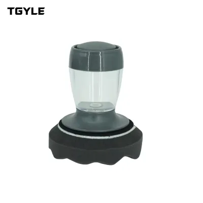 New Design Tire Shine Applicator Tire Dressing Applicator with Lid for Car Wax Cleaning Sponge Brush Kit