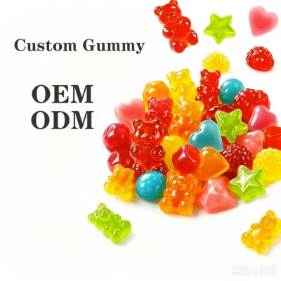 Cross-Border Customized Gummy Candy OEM ODM Health Supplement Sweets