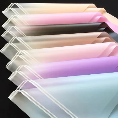 Good Quality Mesh Roll Double Color Waterproof Paper Flower Wrapping