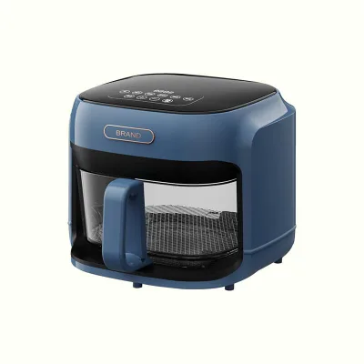 New One Touch Functions High Borosilicate Glass Visualization 4.5 Quart Oil Free Air Fryer Toaster Oven Kitchen Application
