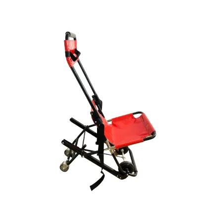 Manual Stair Stretcher Stair Chair Lift Wheelchair StairTrolley Foldable Stretcher Belt Evacuation Chair