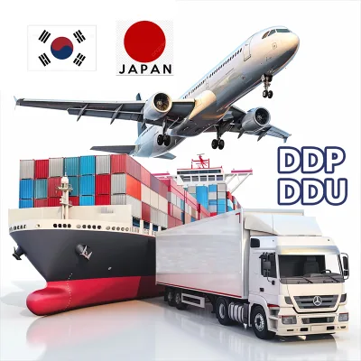 Global Freight Agent Services Fast Air Trucking Shipping to Japan and Korea with DDU Solutions for FBA Cargo shipment