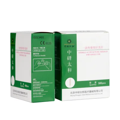 Zhongyan Taihe Chinese Best Sterile Acupuncture Needles With Tube