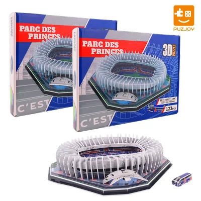 3D Football Stadium Stereo Puzzle - Immersive, and Perfect for Sports Fans and Puzzle Enthusiasts