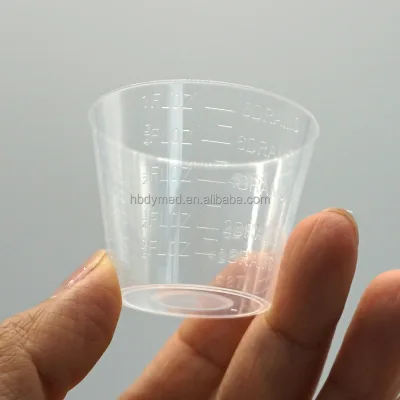 China Product Medical Consumables Plastic Medicine Cups Hospital Disposable Medical Consumables Medicine Cup