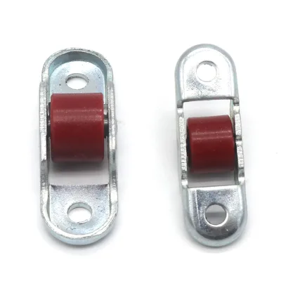 Casement Upvc Single or Double Wheel Sliding Door Roller Rodos Simple Sin Riel De Pvc Nylon Wheels Upvc Sliding Window Roller