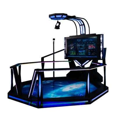 Hotest VR Game Simulator High Quality Virtual Reality Gaming Space Walk Equipment Vr Treadmill for Sale