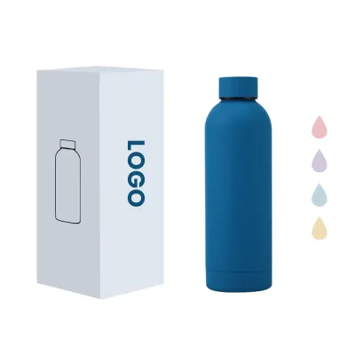 Promotion Stainless Steel Narrow Mouth Outdoor Portable Hiking Flask Large Capacity Leakproof Sports Water Bottle Insulated Cup