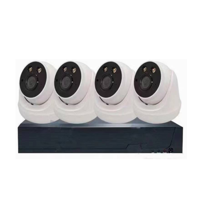 Security Camera System DVR 4 CH CCTV Camera System 2mp Analog Day Night Dome Camera Video Surveillance System