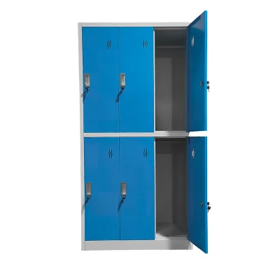 Practical Stainless Steel Metal Wardrobe Design Lockers for Hospital Cabinets Storage Organization Clinics Living Room