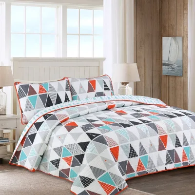 King Size Fitted Solid Child Bedspread and Quilt