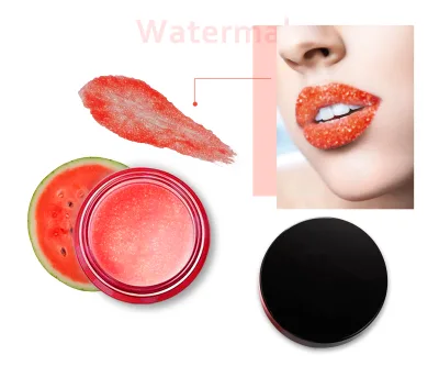 Private Label Watermelon Lip Scrub Sugar Remove Dead Skin Avocado Fading Lip Lines Lip Scrub
