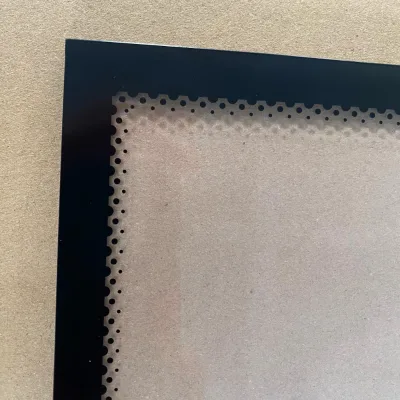 Customized Jierui Wear-resistant Anti-Glare Coating Surface Black Printing Engraving PC for Rail Vehicle 0.5mm-30mm Thickness