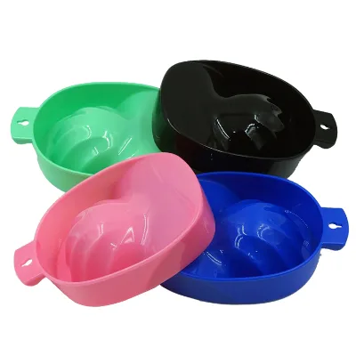 Classic Plastic Nail Beauty Manicure Finger Bowl