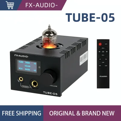 Fx-audio- TUBE-05 ECC82 vacuum TUBE machine ear put HIFI front discrete components headphone amplifier with remote control