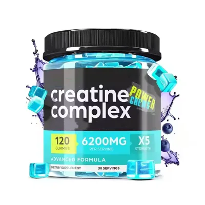 OEM Blueberry Creatine Complex Gummies (with Taurine & Vitamin B12)
