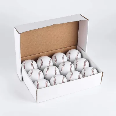 Baseball 12 Ball Pack Practice Training Baseballs for Kids/Youth 9 Inch Baseballs for Pitching Throwing Unmarked Autographs