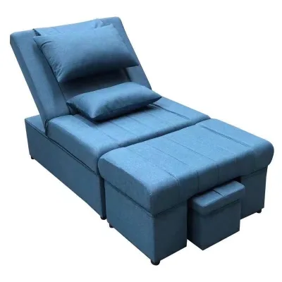 2025 Cheap Nail Salon Modern Luxury White Black Grey Spa Pedicure Chair