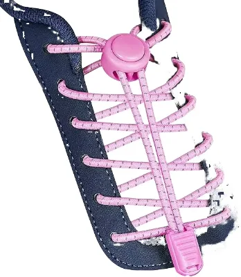 Elastic Adjustable No-Tie Laceless Shoelaces for Sneakers Casual & Work Shoes-Material None