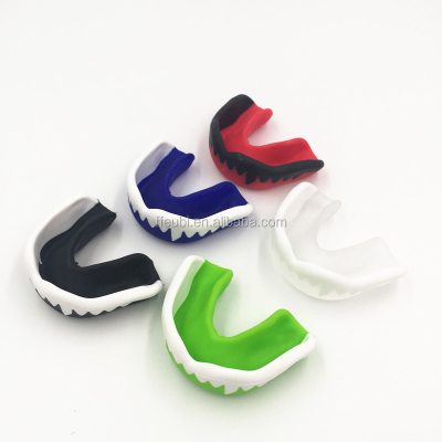 Eubi Moldable Sport Item Protect Teeth Rubber Boxing Basketball Rugby Anti Grinding Mouthpiece Sport Mouth Guard