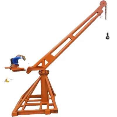 CE High Quality Factory Portable Small Lift Crane with Motor 3P 220-480V 80m Lifting Height for Sale 500kg 800kg 1000kg