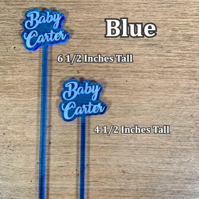 Plastic Cocktail Stirrer Personalized Drink Swizzle Stick Engraved Minimalist Style with the Flyns for Weddings and Events