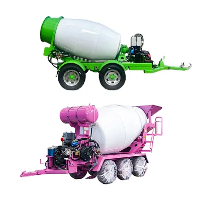 Explosive Models 2.5yard 3yard 4yard Trailer Concrete Mixer Trucks Self Loading Concrete Mixer Truck for Farms