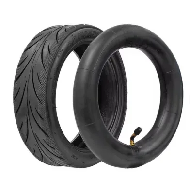 60/70-6.5 Tire & Inner Tube Set Pneumatic Shock Absorption for Xiaomi Electric Scooter 4 Pro 2nd Gen Replacement