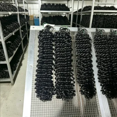 50 Pairs High Temperature Pre-Bonded Artificial Synthetic Virgin Invisible No Weft Silky Straight Wave Feathers Extension
