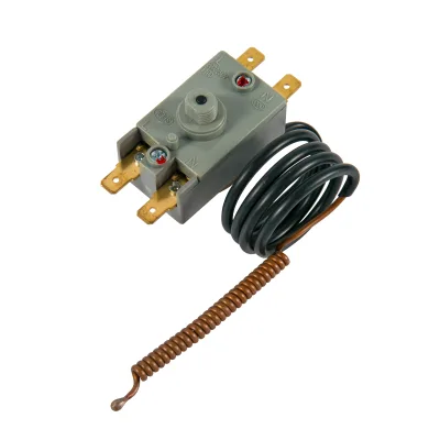 Long Probe Liquid Expansion Thermostat Insertion Temperature Sensing for Deep Fryer, Commercial Kitchen Heating Machinery