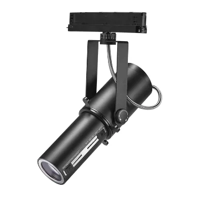 15W Studio Light 12D to 60degree Beam Angle Adjustable Dimmable LED Track Light Led Track Spotlight