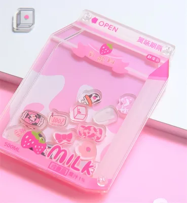 Customizable Acrylic Magnetic Suction Shaking Toy Creative Peripheral Decoration Plastic Keychain for Celebrities Cartoon Fans
