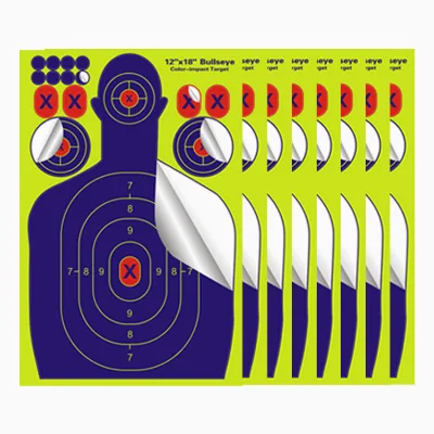 14*22Inch Silhouette Shooting Targets Paper Target for Range Training Archery Practice Hunting Gear Outdoor Use
