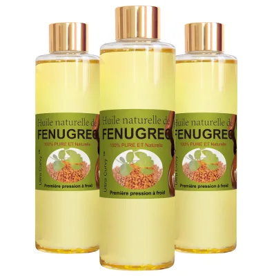2025 Hot Selling Pure Natural Ingredient Product Fenugreek Extract Buttock Curve Booster Butt and Hip Enlargement Fenugreek Oil