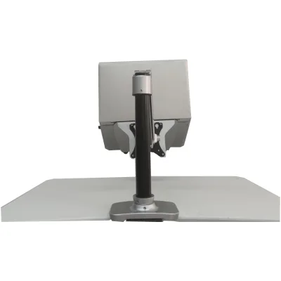 Factory Direct Height Adjustable Aluminum Alloy Monitor Stand Gas Spring Arm 90 Degrees Wall Mount Rotary Bracket