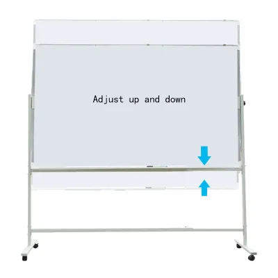Wholesale Custom Mobile Aluminum Frame White Board with Stand Larger Whiteboard Easel for Office