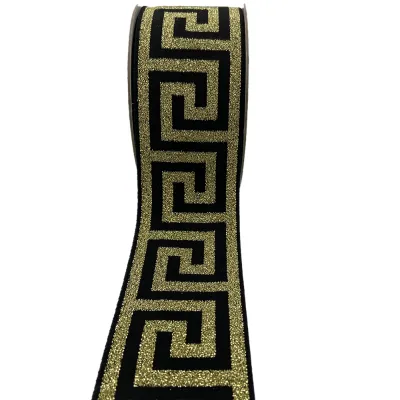 Competitive Price Elastic Knitted Spandex/Nylon Jacquard Bronzing Waist Band Underwear Garment Use Hualiu Brand Color Webbing