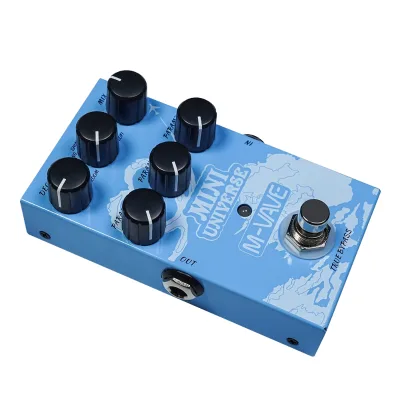 M-VAVE Mini Universe Digital Reverb Pedal 9 Effects Including Room Shimmer Spring Accessory for Bass Consumers Electronics